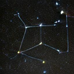 generated: a view of the Orion constellation in the night sky #2